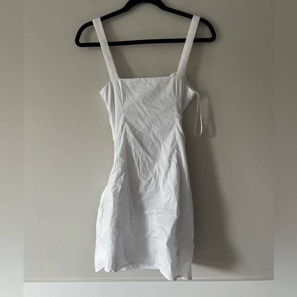Superdown Macie Wrap Mini Dress White Size Small - Picture 7 of 8